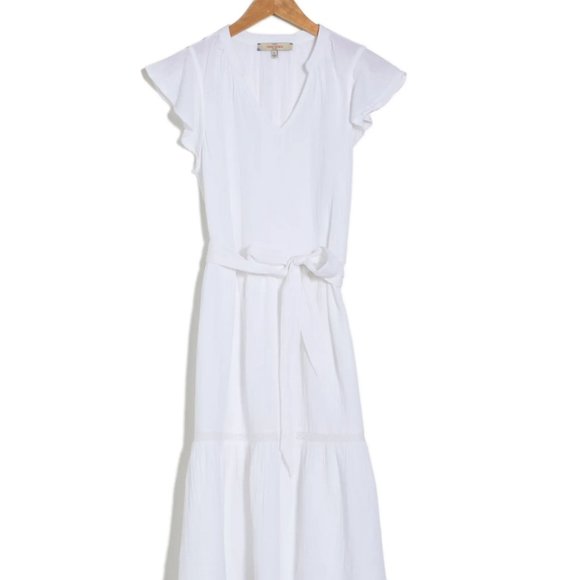 Flowy White Summer Dress XXL - Picture 3 of 4